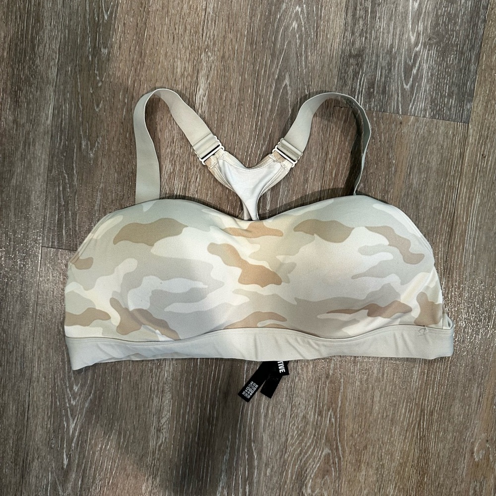 PINK Victoria's Secret Beige Camouflage Bra